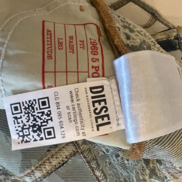 DIESEL LACE JEANS - Picture 7 of 7